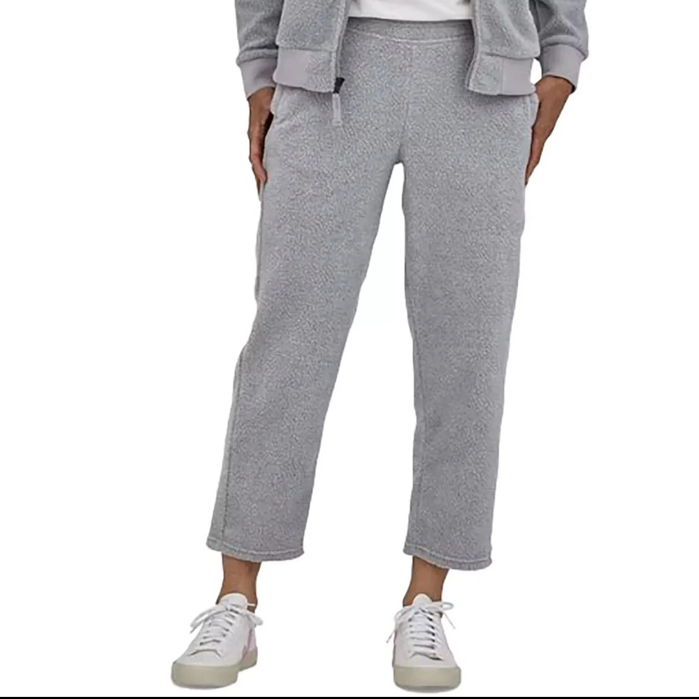 Patagonia Women's Shearling Fleece Crops pants Size XL